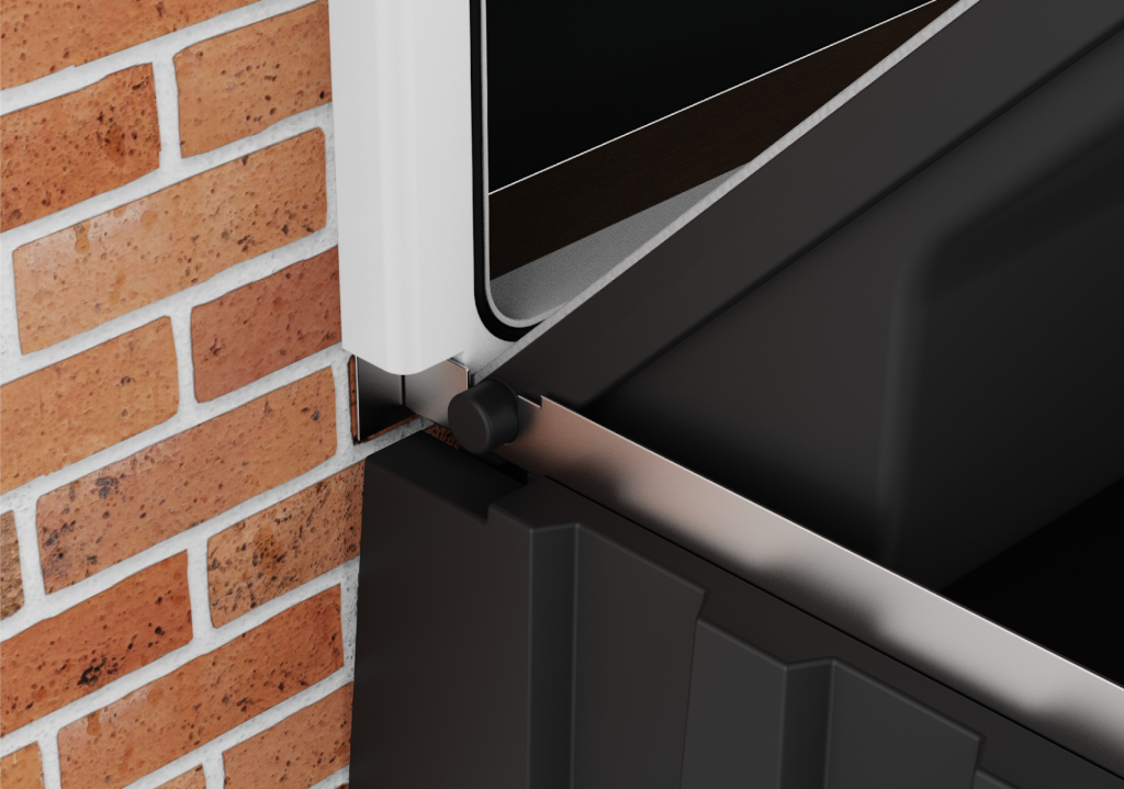 Floodmatik Pedestrian Barrier Hinge Shot